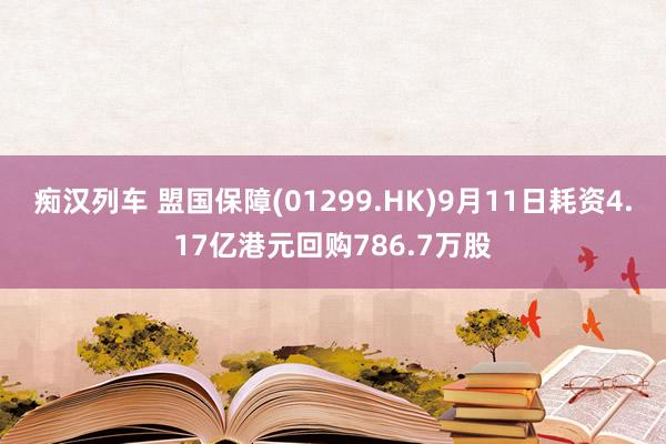 痴汉列车 盟国保障(01299.HK)9月11日耗资4.17